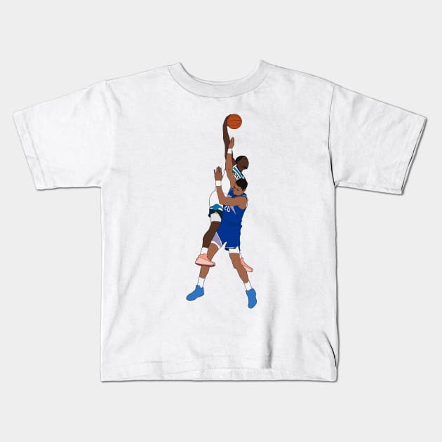 Ant Edwards Big Poster Kids T-Shirt by whelmd